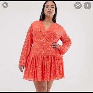 ASOS Curve Sequin Dress